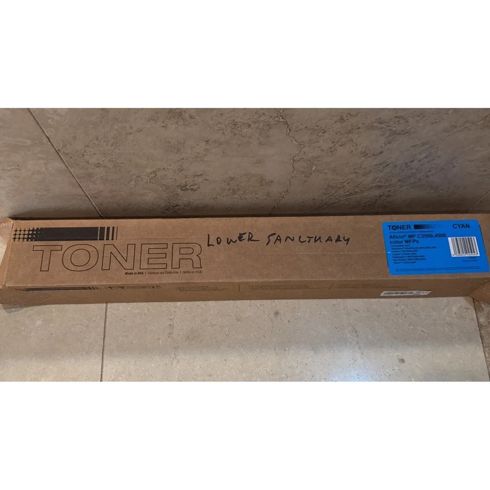 Compatible Toner For Aficio MP-C3500 C4500‎ Color MFP's Cyan Savin C3535 Sealed